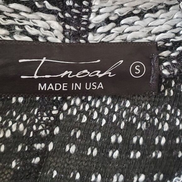 Inoah Size Small Asymmetrical Artsy Watercolor Stretch Long Tunic Top Dress USA - Picture 6 of 11